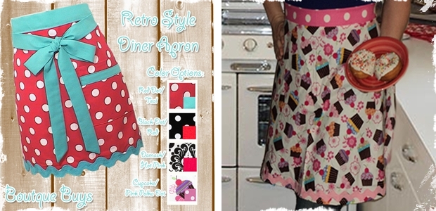 Retro-style-diner-aprons