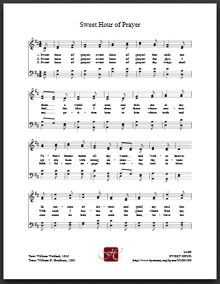 sweet-hour-of-prayer-hymn-printout-words-music