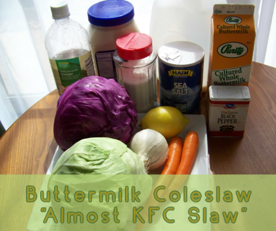 kfc buttermilk coleslaw coleslaw  how slaw to make buttermilk