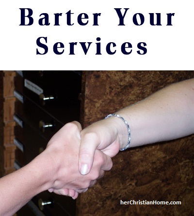 bartering your services