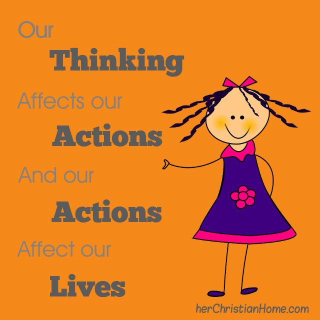 quote: Thinking affects our actions