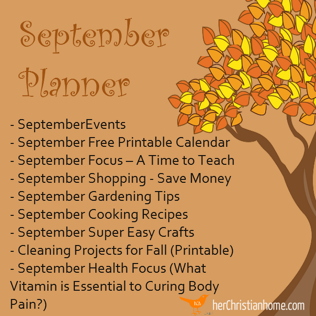 September Planner