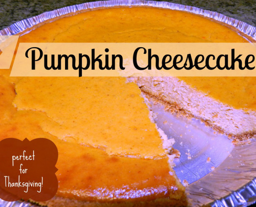 Pumpkin Cheesecake Recipe