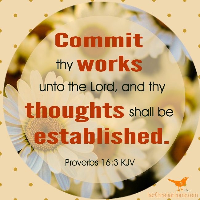 Commit Proverbs 16 3