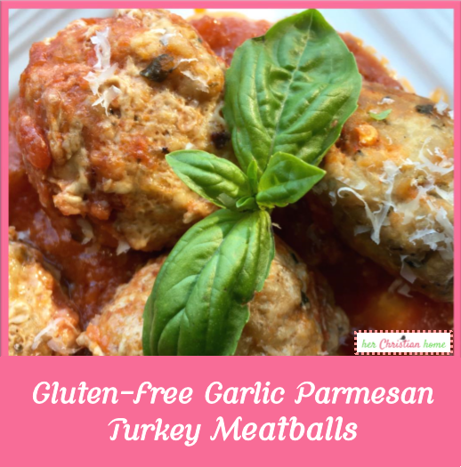 Gluten free garlic parmesean turkey meatballs #cleaneatingrecipes #meatballs #glutenfreerecipes