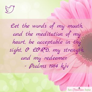 Let the words of my mouth Psalms 19 14 kjv #Psalms #bibleverses