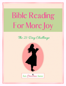 21 Day Bible Reading Challenge Curriculum