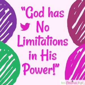 God has no limitations in power #christianity #godisgood