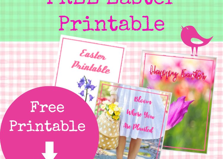 Free Easter Printable - Home, School, Ministry, Craft Projects