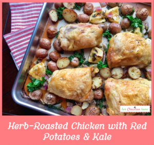 herb roasted chicken red potatoes #recipes #chickenrecipes 