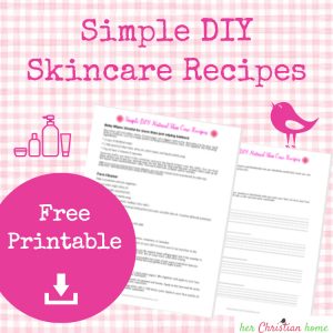 Simple DIY Skincare recipes