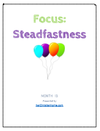 Bible Memory Verses on Steadfastness