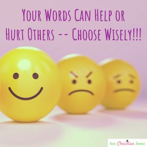 words can hurt