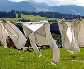 air-dry your laundry