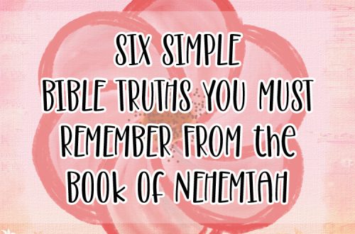 Image title: Six simple Bible truths you must remember from the book of Nehemiah