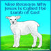 Christian devotional images: Jesus is the Lamb of God