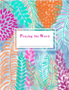 praying the word cover