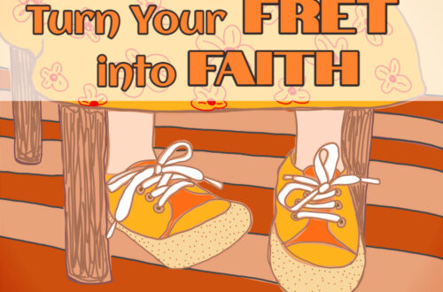Turn Your Fret into Faith devotional for women