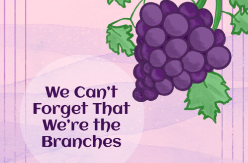 We Can't forget that we're the branches - devotional